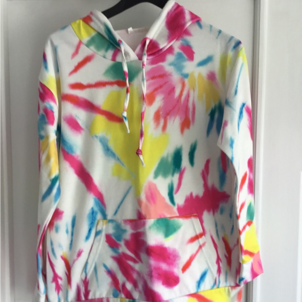 Unworn Tie Dyed Hoodie size M